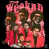 Retro 90s The Weeknd After Hours PNG Image