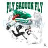 Retro Vintage Philadelphia Football Player Fly Squon PNG