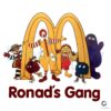 Ronads Gang McDonalds Logo Spoof PNG