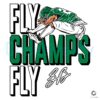 Saquon Barkley Fly Champs Fly SVG Eagles Pride Design