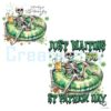 Skeleton beer Just waiting for St.Patrick's day PNG