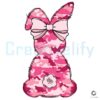 Stylish Easter Bunny Camo PNG for a Girly Touch
