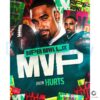 Super Bowl LIX MVP Jalen Hurts Eagles PNG Download