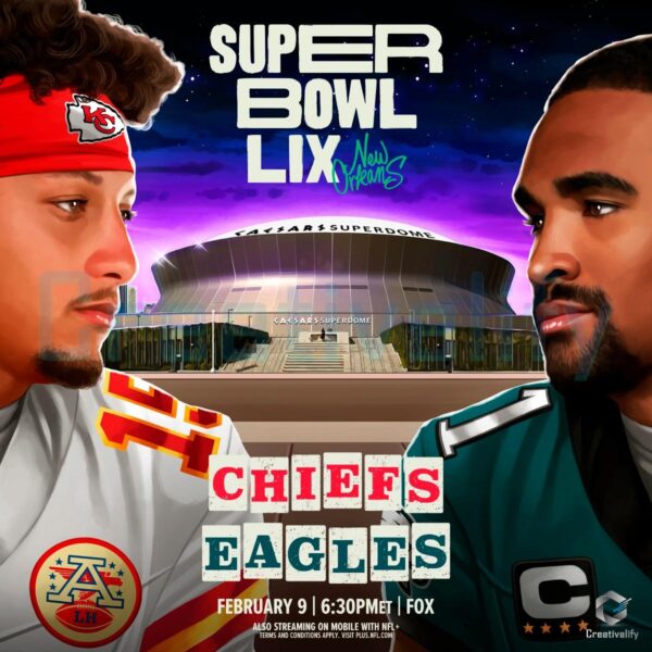 eagles vs chiefs super bowl halftime