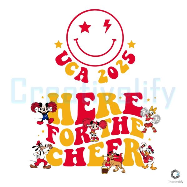 UCA All Star Nationals 2025 Cheer Spirit PNG Design