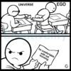 Universe Ego Funny Meme SVG Embrace the Unknown with Confidence