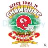 Vintage Kansas City Chiefs Super Bowl Champions Helmet PNG