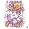 Vintage Mardi Gras Queen Vibes Its Mardi Gras SVG PNG