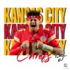 Vintage Patrick Mahomes 15 Kansas City Chiefs Football PNG