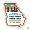 2025 Peachtree Road Race SVG The Atlanta JournalConstitution