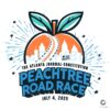 Atlanta JournalConstitution Peachtree Race 2025 SVG Design