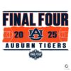 Auburn Tigers Final Four 2025 NCAA Basketball SVG Design