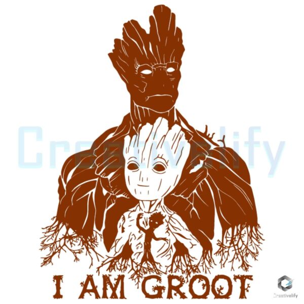 Baby Groot SVG I Am Groot Digital File