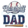 Baseball Dad Gameday PNG Perfect for Sports Lovers