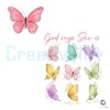 Butterfly PNG God Says Shes Brave Strong Unique