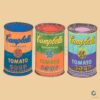 Campbells Soup Cans Pop Art Classic PNG Download