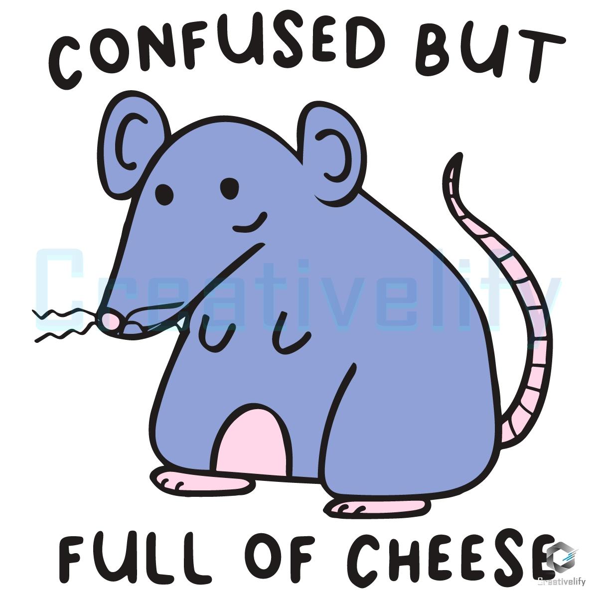 Confused Yet Cheesy SVG Confused Yet Cheesy SVG