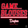 Game Blouses SVG Dayton Flyers Basketball Design