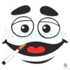 Grimace Smoking Face SVG Bold Unique Design