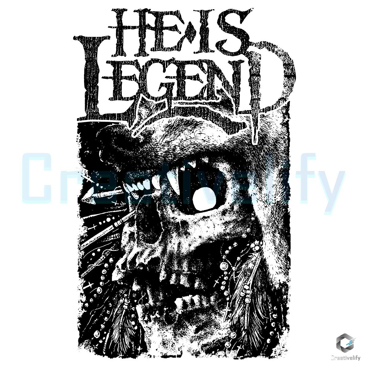 He Is Legend Skull Wolf PNG Artwork He Is Legend Skull Wolf PNG Artwork