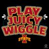 Juicy Wiggle Iowa State Cyclones Basketball SVG Design