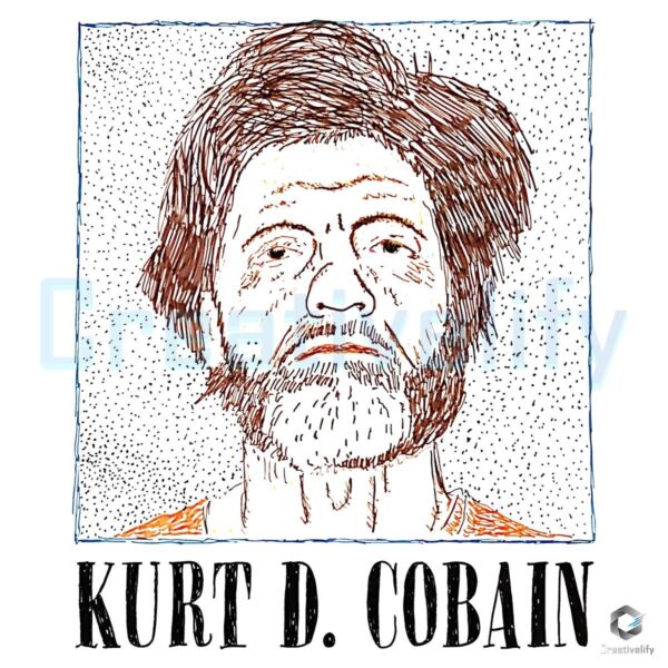 Kurt D Cobain One Piece Wanted Poster PNG Download
