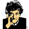 Kurt Vonnegut SVG Portrait Artistic Vector Painting