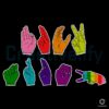 LGBT Pride Fuck Trump Hand Sign Language SVG