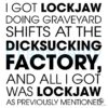 Lockjaw from Graveyard Shifts at the Dicksucking Factory SVG
