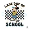 Mickey Checkerboard PNG for the Last Day of School Fun