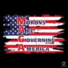 Morons Run America USA Flag SVG Design