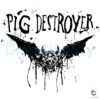 Pig Destroyer Bat Splatter SVG Artwork