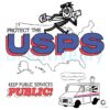 Protect USPS Keep Public Services Free SVG