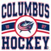 Retro Columbus Blue Jackets Hockey Logo 1997 SVG