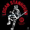 Retro Logan Stankoven 22 Carolina Hurricanes Hockey SVG