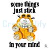 Some Things Stick in Your Mind Garfield PNG Download