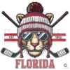 Vintage Florida Panther Mascot PNG Est 1993 for Hockey Fans