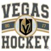 Vintage Vegas Golden Knights 2017 Hockey Logo SVG