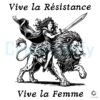 Viva La Resistance Vive La Femme Womens Rights SVG
