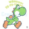 Wahooo Yo Yo Yoshi Funny Super Mario SVG for Gamers