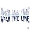 Walk the Line SVG Cut File