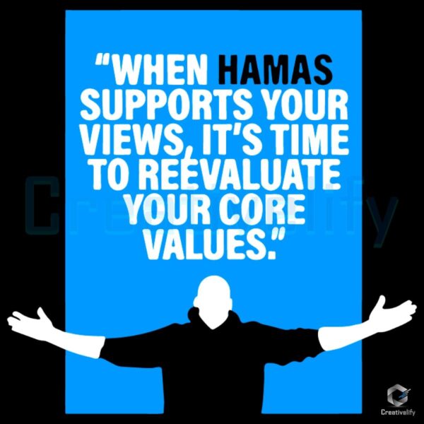 When Hamas Agrees with You SVG