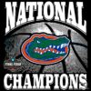 Florida Gators 2025 Champs SVG Vintage Basketball Design