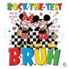 Ace the Test BruhNo Stress Disney Vibes PNG