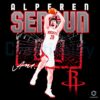 Alperen Sengun Shattered Signature Houston Rockets PNG