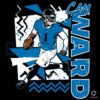 Cam Ward NFL Draft Retro 90s Style SVG Design