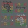 Celebrate Juneteenth Do It For The Culture Emancipation PNG