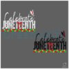 Celebrate Juneteenth with Bold Black Girl Boss PNG Afro SVG Art