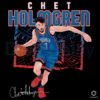 Chet Holmgren Shattered Signature PNG OKC Thunder Style