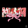 Coquette Bow Strawberry Mama PNG